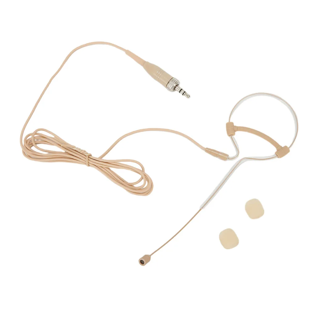 Beige Wired Microphone Portable Microphone Single Earhook Headset Mic Headworn Microphone For Sennheiser Wireless 3.5mm
Beige Wired Microphone Portable Microphone Single Earhook Headset Mic Headworn Microphone For Sennheiser Wireless 3.5mm