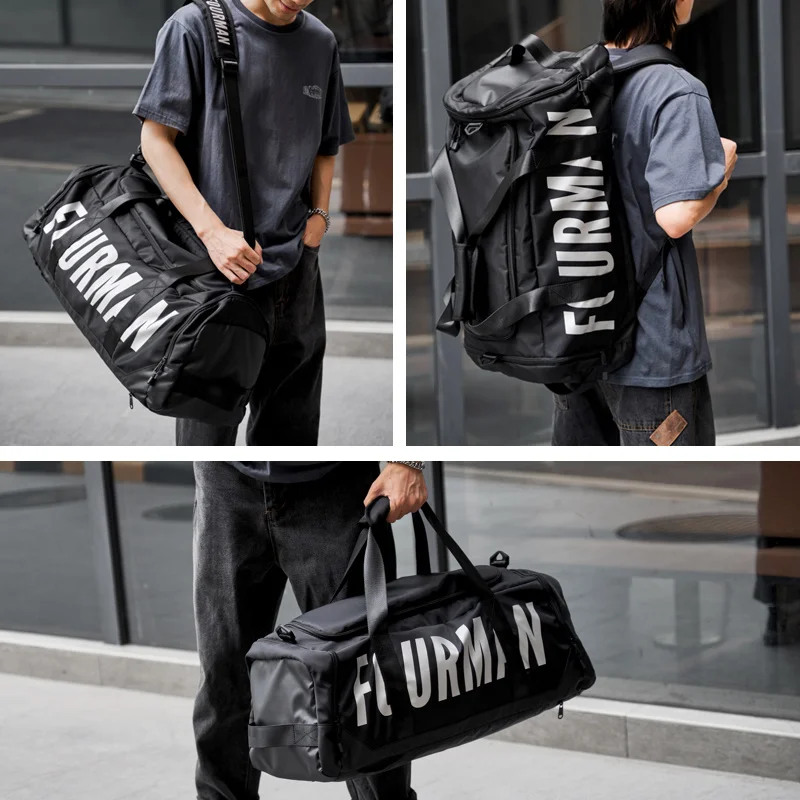 Large Storage Space Travel Bag With Dry and Wet Separation And Shoe Bag Convertible Backpack Outdoor Sport Travel Luggage
Large Storage Space Travel Bag With Dry and Wet Separation And Shoe Bag Convertible Backpack Outdoor Sport Travel Luggage