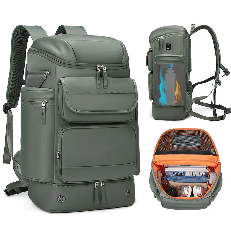 

-Мужской Дорожный рюкзак Border, уличная вместительная легкая сумка для компьютера, повседневный ранец для альпинизма, походов
