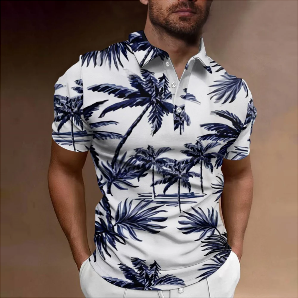 Hawai Polo Shirt Mens 3d Printed Coconut Tree Casual Short Sleeve Men Polo Tops New Summer Clothing Oversized T Shirt Polo Shirt
Hawai Polo Shirt Mens 3d Printed Coconut Tree Casual Short Sleeve Men Polo Tops New Summer Clothing Oversized T Shirt Polo Shirt