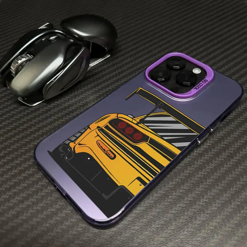 Cartoon Tokyo JDM Male Car Coque For Apple iPhone 16e 16 14 15 13 11 Pro Max Plus Case 12 13 Mini 16e Shockproof Phone Cover Car Cartoon Tokyo JDM Male Car Coque For Apple iPhone 16e 16 14 15 13 11 Pro Max Plus Case 12 13 Mini 16e Shockproof Phone Cover Car