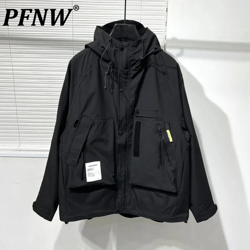 PFNW Autumn Darkwear Original Trendy Brand Fashion Designer Spliced Stand Collar Charge Coats Men's Functional Tide Top 12Z4188
PFNW Autumn Darkwear Original Trendy Brand Fashion Designer Spliced Stand Collar Charge Coats Men's Functional Tide Top 12Z4188