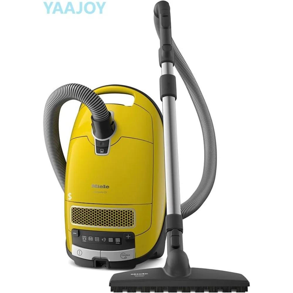 

Miele 41GFE040USA Complete C3 Calima Canister Vacuum-Corded, Curry Yellow