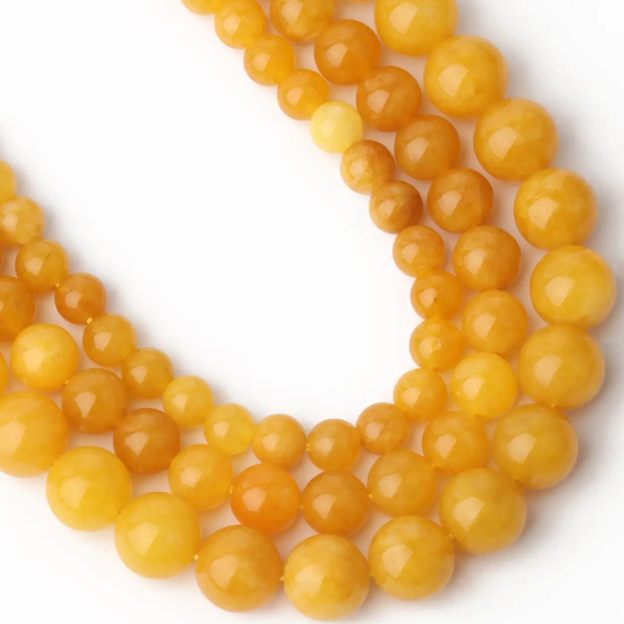 6mm 8mm 10mm Natural Yellow Jade Stone Beads Smooth Round Loose Spacer Beads For Jewelry Making DIY Charms Bracelet Accessories
6mm 8mm 10mm Natural Yellow Jade Stone Beads Smooth Round Loose Spacer Beads For Jewelry Making DIY Charms Bracelet Accessories