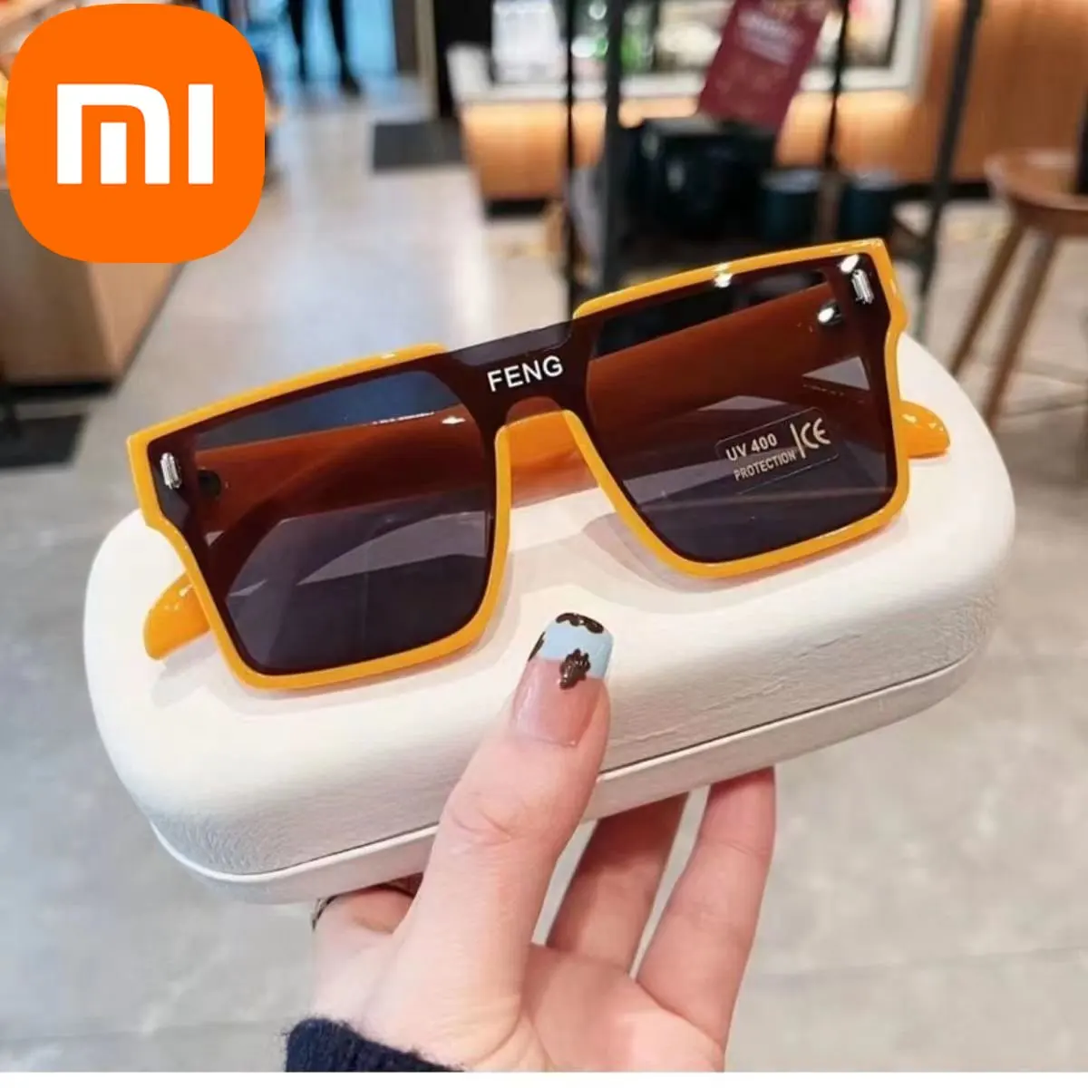 Xiaomi Sunglasses New Fashion Large Face Slim Slim One-body Large Frame Sunglasses Female Fashion Sunglasses Male
Xiaomi Sunglasses New Fashion Large Face Slim Slim One-body Large Frame Sunglasses Female Fashion Sunglasses Male