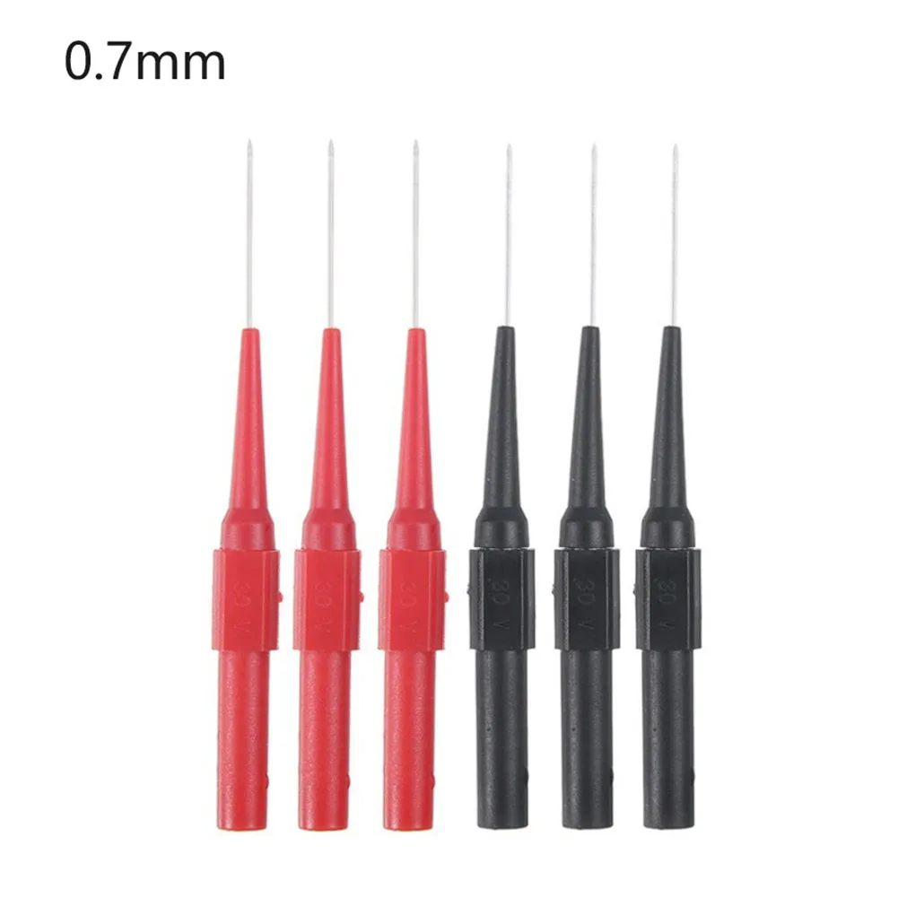 Coarse Probe Signal Steel Needle Clamp Copper Measuring Device Plugs Red Stainless Steel Test Probe 0.7mm 1.0mm
Coarse Probe Signal Steel Needle Clamp Copper Measuring Device Plugs Red Stainless Steel Test Probe 0.7mm 1.0mm