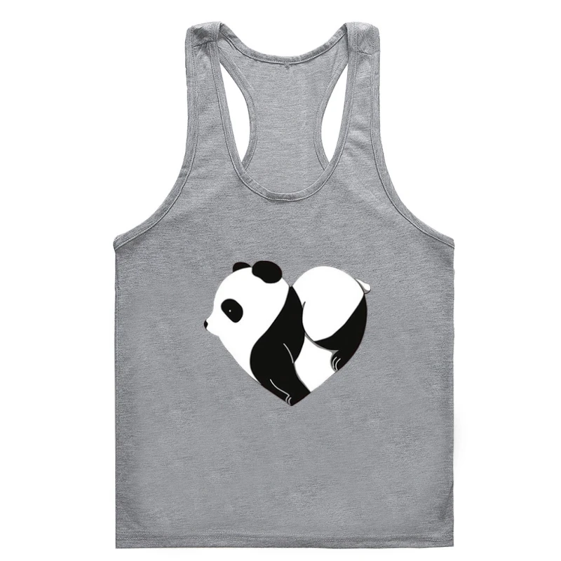 Summer Women Gym t-gym tank top men man Creative Cute Panda Print Fashion Female tank Gym t-gym tank top men 100% Cotton O-Neck
Summer Women Gym t-gym tank top men man Creative Cute Panda Print Fashion Female tank Gym t-gym tank top men 100% Cotton O-Neck
