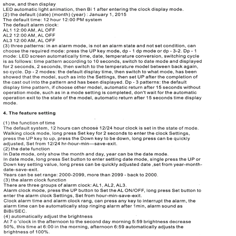 Generic G Watch Table Clocks Calendar Thermometer Electronic Clock Gold Jumia Nigeria