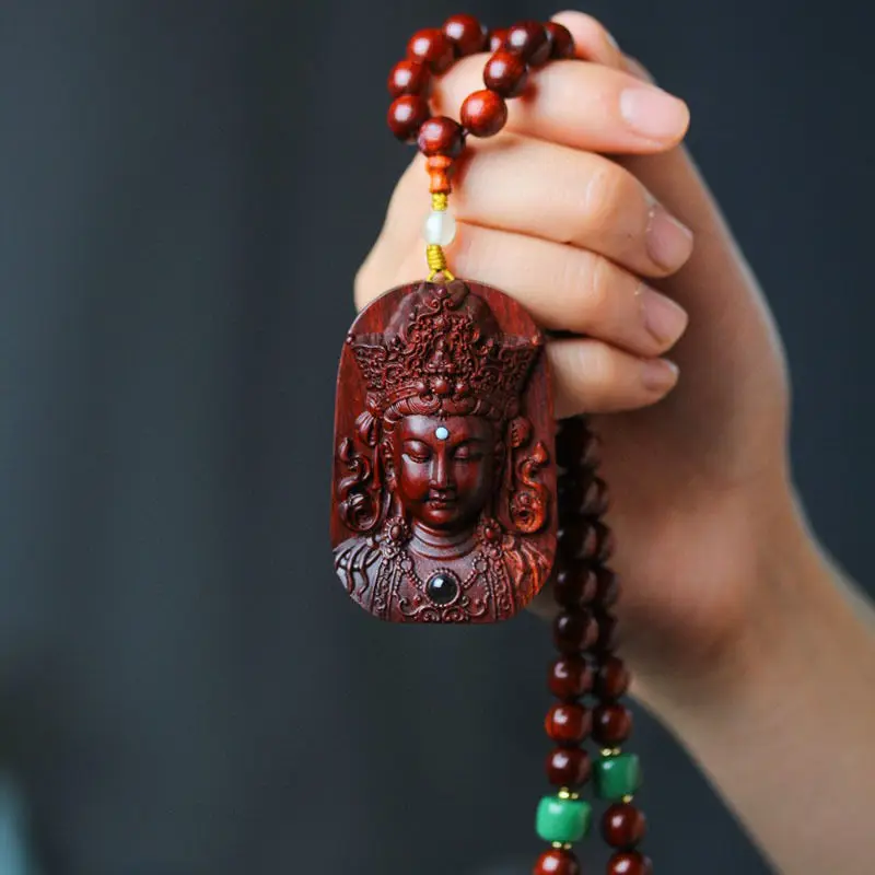 Подвеска из красного сандалового дерева Guanyin, подвеска тара Бодхисаттва, резьба, аксессуары из искусственного жемчуга, рельефный подарок Maitreya Vajra
Подвеска из красного сандалового дерева Guanyin, подвеска тара Бодхисаттва, резьба, аксессуары из искусственного жемчуга, рельефный подарок Maitreya Vajra