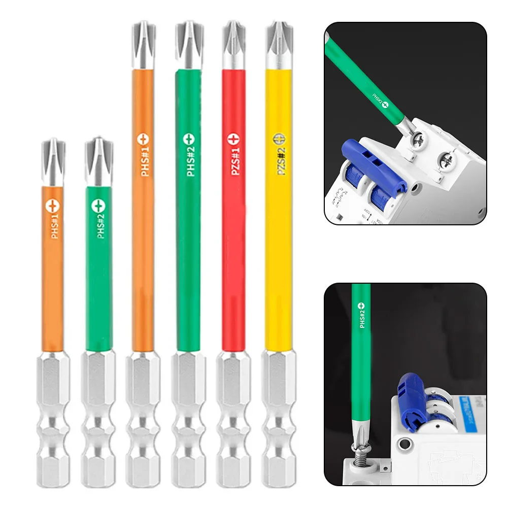 1pc PH1/PH2/PZ1/PZ2 Screwdriver Double Slotted Shank For PHS/PZS Screws Electrician Batch Head Magnetic Socket Switch Hand Tools
1pc PH1/PH2/PZ1/PZ2 Screwdriver Double Slotted Shank For PHS/PZS Screws Electrician Batch Head Magnetic Socket Switch Hand Tools