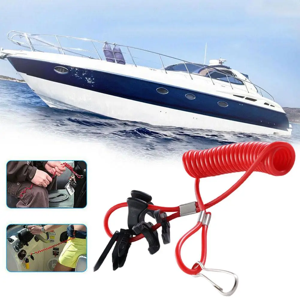 Boat Outboard Engine Motor Kill Stop Switch Lanyard for YAMAHA Honda Mercury/Mariner/Force Tohatsu Universal 1-10 Keys U1P3
Boat Outboard Engine Motor Kill Stop Switch Lanyard for YAMAHA Honda Mercury/Mariner/Force Tohatsu Universal 1-10 Keys U1P3
