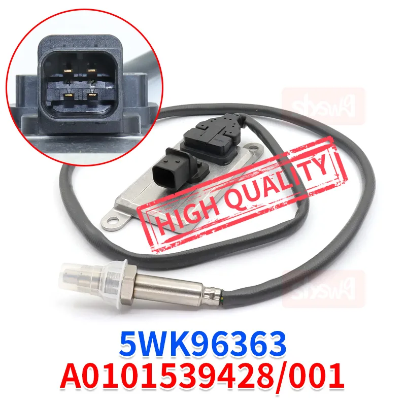 5WK9 6363 Auto NOX 24V Nitrogen Oxygen Sensor A 010 153 94 28 A0101539428/001 A0101539428 For Benz Buses Actros Axor Truck
5WK9 6363 Auto NOX 24V Nitrogen Oxygen Sensor A 010 153 94 28 A0101539428/001 A0101539428 For Benz Buses Actros Axor Truck