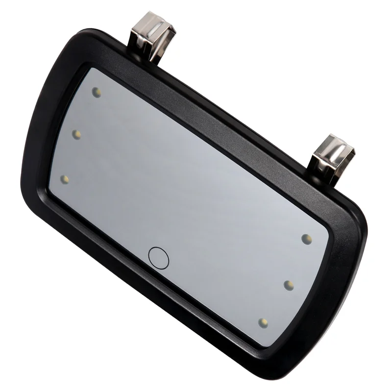 Car Sun Visor Mirror Makeup Sun-Shading Cosmetic Mirror Vanity Mirror Automobile Make Up Mirror with Six LED Lights Car Styling
Car Sun Visor Mirror Makeup Sun-Shading Cosmetic Mirror Vanity Mirror Automobile Make Up Mirror with Six LED Lights Car Styling