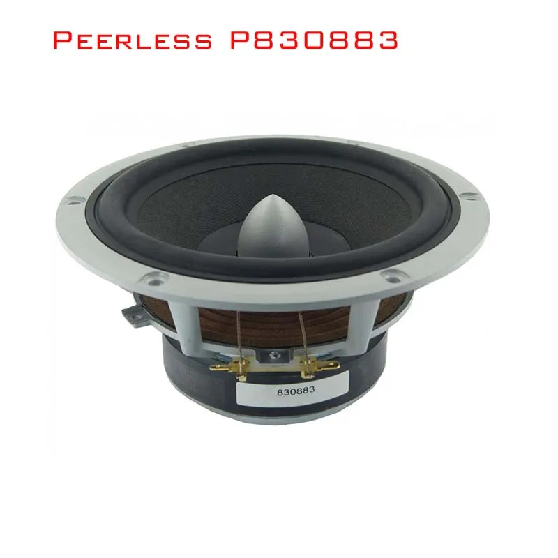 1Pieces Original Peerless P830883 6.5 Inch Low Frequency Speaker Driver Unit Aluminum Frame Composite Paper Tray 8 Ohm/150W
1Pieces Original Peerless P830883 6.5 Inch Low Frequency Speaker Driver Unit Aluminum Frame Composite Paper Tray 8 Ohm/150W