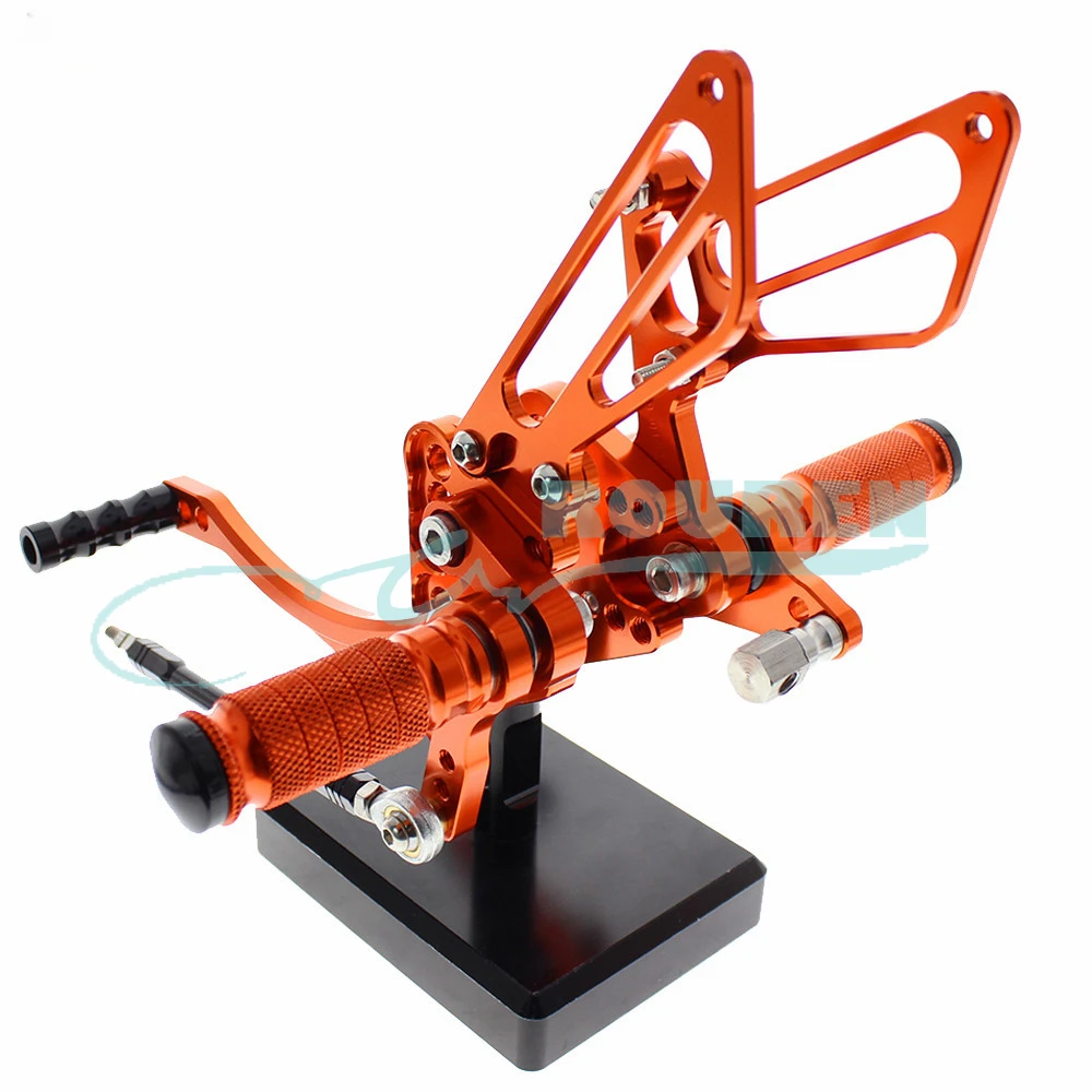 CNC Rear Set Stand Footpegs Motorcycle Rearset Footrest Foot Pedal Pegs for Suzuki GSXR1000 K5 K6 2005-2006 Shift Lever Bracket
CNC Rear Set Stand Footpegs Motorcycle Rearset Footrest Foot Pedal Pegs for Suzuki GSXR1000 K5 K6 2005-2006 Shift Lever Bracket