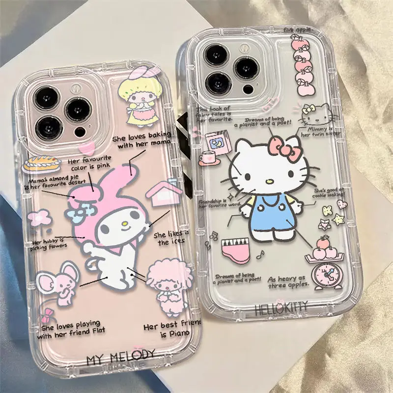 Mikko Genuine Kitty Sanrio Kawaii Phone Case Anime Cute Cartoon My Melody Iphone15Pro Max /14/13/12 Transparent Phone Case Gift
Mikko Genuine Kitty Sanrio Kawaii Phone Case Anime Cute Cartoon My Melody Iphone15Pro Max /14/13/12 Transparent Phone Case Gift
