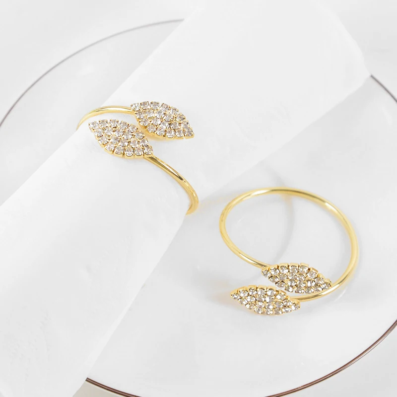 6pcs Wedding Napkin Ring Table Decoration Party Rhinestone Napkin Wedding Holder Rings Hotel Buckles Banquet Leaves Shape Decor
6pcs Wedding Napkin Ring Table Decoration Party Rhinestone Napkin Wedding Holder Rings Hotel Buckles Banquet Leaves Shape Decor