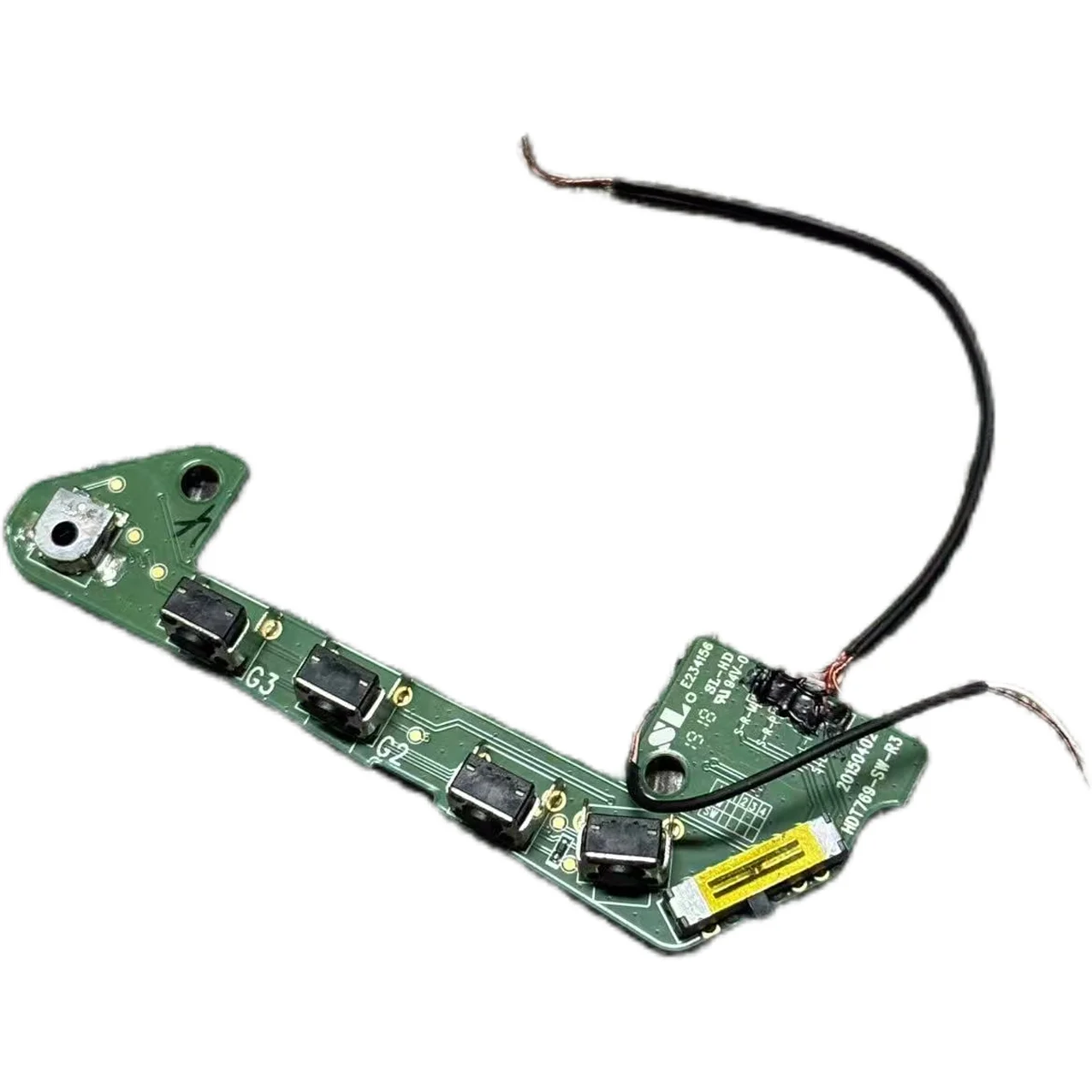 Original PCB part for Logitech G633/G933 headphones replacement microphone charger board unit speaker repair spare parts Original PCB part for Logitech G633/G933 headphones replacement microphone charger board unit speaker repair spare parts