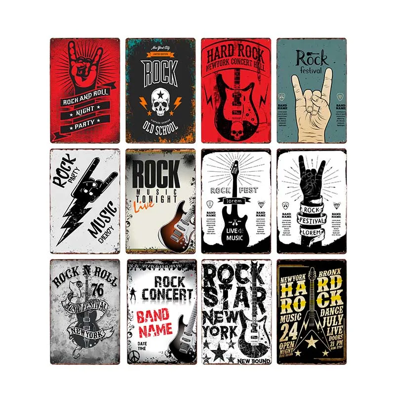 Rock N-Roll, винтажный металлический Фотофон, настенный ретро-постер Rockstar, украшение для бара, украшение для паба, домашний декор 20x30 см
Rock N-Roll, винтажный металлический Фотофон, настенный ретро-постер Rockstar, украшение для бара, украшение для паба, домашний декор 20x30 см