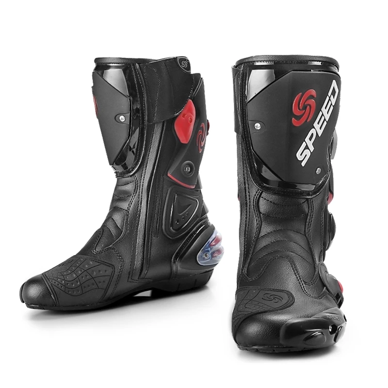 Motorcycle Boots Men Women Riding Mid-Calf Ankle Protective Shoes Moto Motorbike Equipment Racing Long Boot B1001
Motorcycle Boots Men Women Riding Mid-Calf Ankle Protective Shoes Moto Motorbike Equipment Racing Long Boot B1001