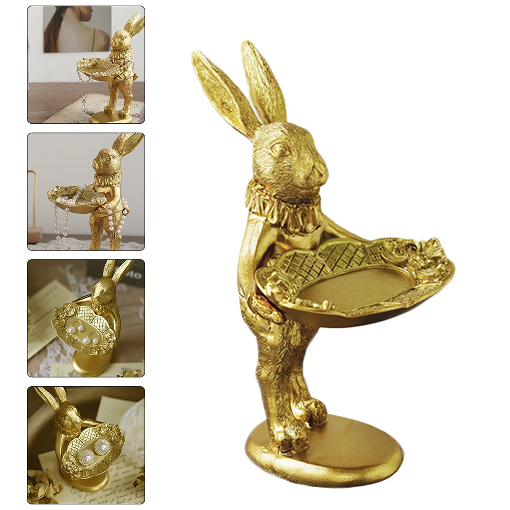 Retro Bunny Shaped Desktop Jewelry Holder Golden Decorative Bunny Model Jewelry Storage Photo Taking Props Home Decor Bedroom
Retro Bunny Shaped Desktop Jewelry Holder Golden Decorative Bunny Model Jewelry Storage Photo Taking Props Home Decor Bedroom