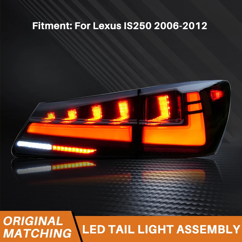 LED Tail Light Assembly for Lexus IS250 2006-2012 Model Rear Driving/Brake/Reverse /Turn Signal Light
LED Tail Light Assembly for Lexus IS250 2006-2012 Model Rear Driving/Brake/Reverse /Turn Signal Light