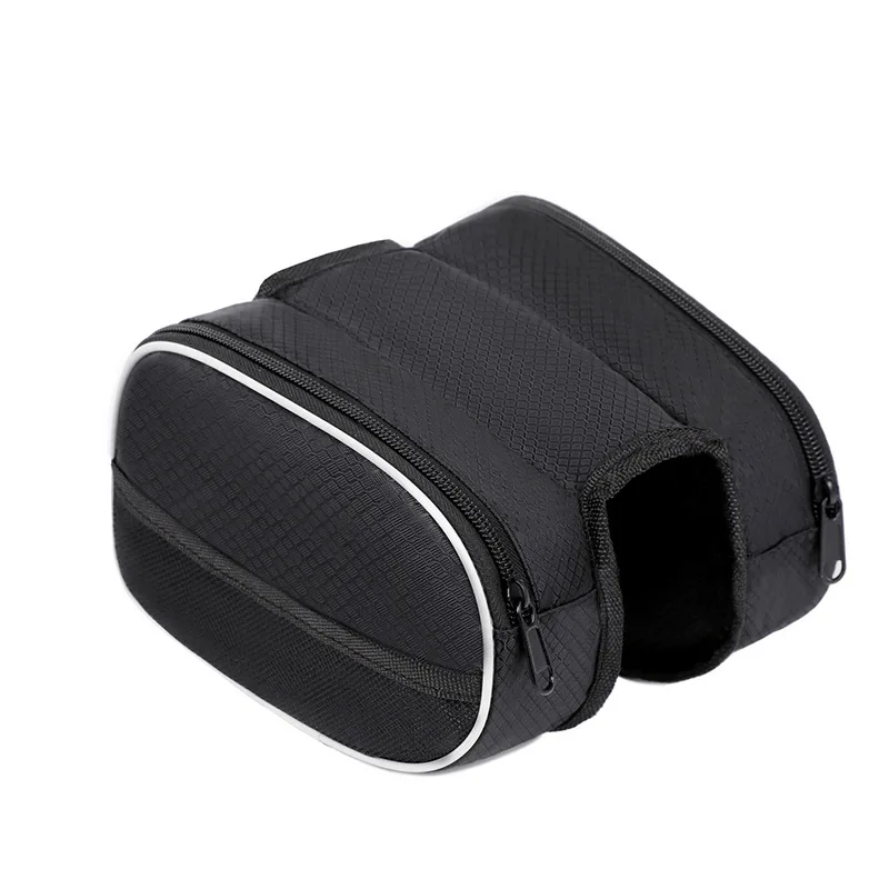 1pc Bicycle Front Beam Bag With Reflective Strip Four Pockets Waterproof Mountain Bike Saddle Bag Upper Tube Tool Storage Bags
1pc Bicycle Front Beam Bag With Reflective Strip Four Pockets Waterproof Mountain Bike Saddle Bag Upper Tube Tool Storage Bags