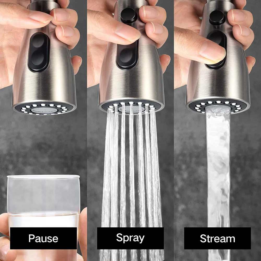 Practical Durable High Quality Faucet spray head Replacement Spray Sprayer Brushed Nickel For Pull Out Sink Faucet
Practical Durable High Quality Faucet spray head Replacement Spray Sprayer Brushed Nickel For Pull Out Sink Faucet