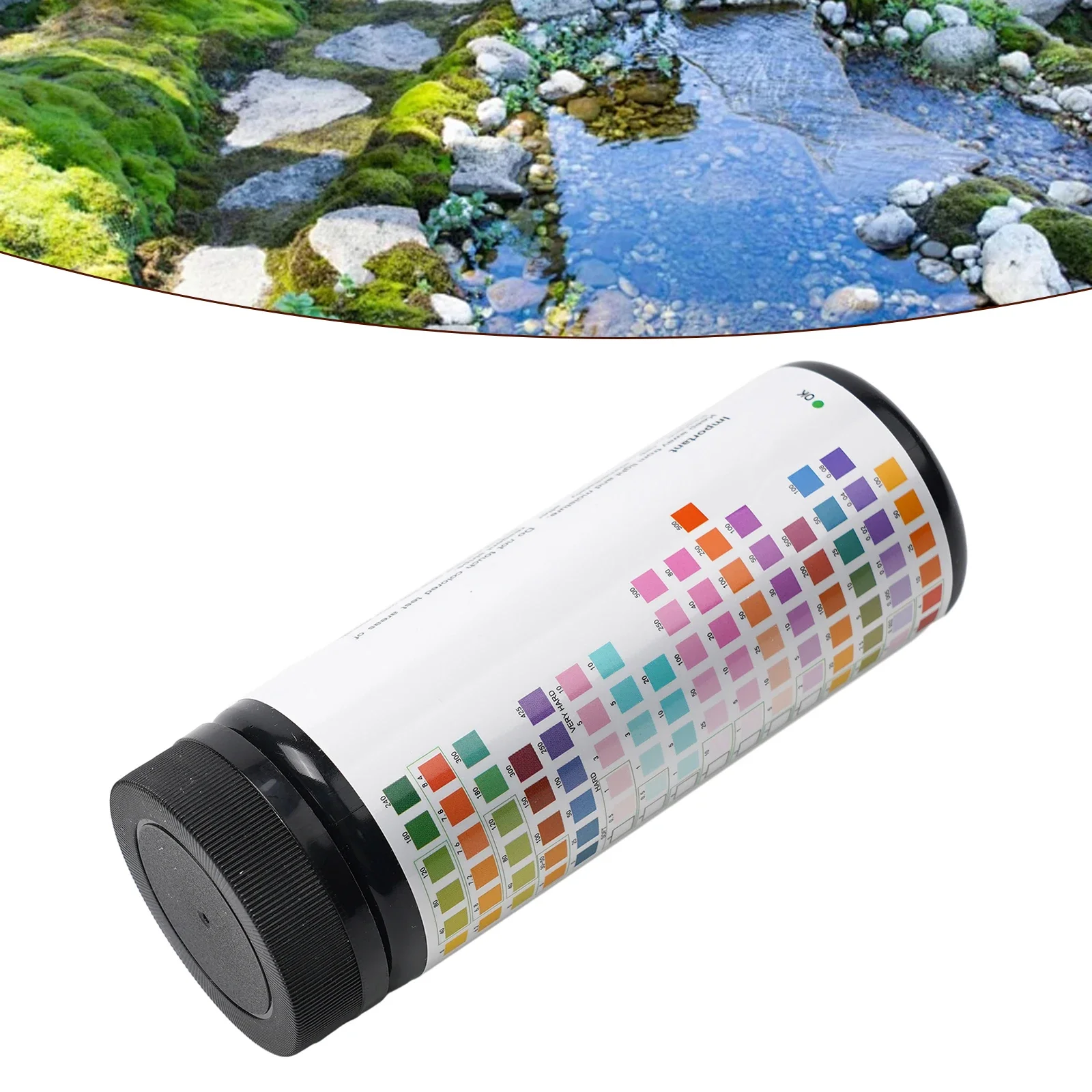 50/100pcs 16 In 1 Drinking Water Test Kit Strips Home Water Quality Test PH Test Strips SPA Swimming Pool Water Tester Paper
50/100pcs 16 In 1 Drinking Water Test Kit Strips Home Water Quality Test PH Test Strips SPA Swimming Pool Water Tester Paper