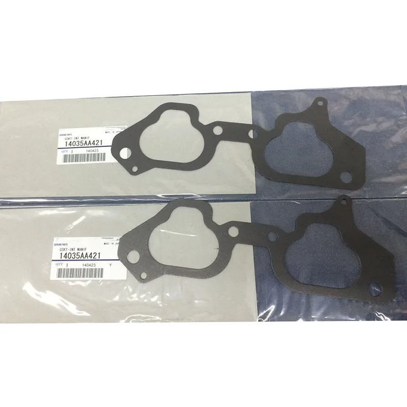 New Genuine Intake Gasket Pair OEM 14035AA421 For Subaru Legacy WRX GT Forester XT STI 2002-2018
New Genuine Intake Gasket Pair OEM 14035AA421 For Subaru Legacy WRX GT Forester XT STI 2002-2018