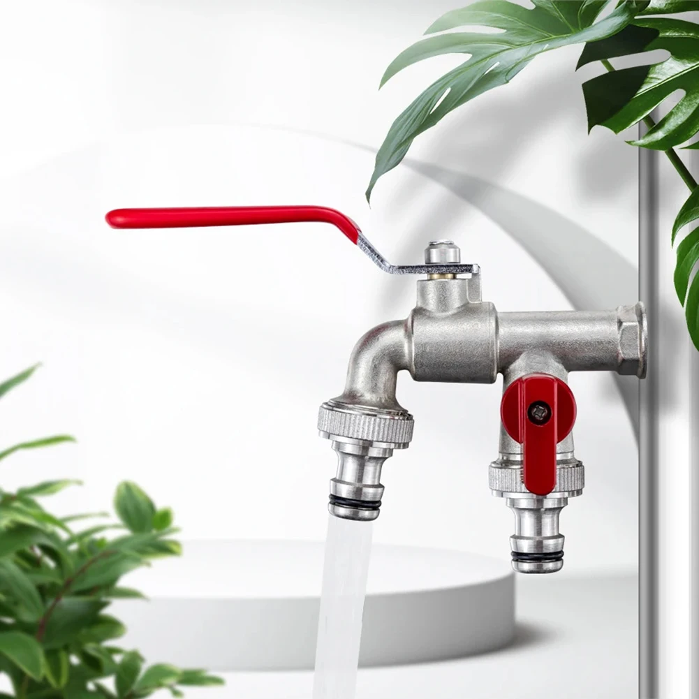 Смеситель OutdoorGarden, простая установка, смеситель с резьбой, 1 в 2 выхода, Резьба BSP, встроенный антифриз
Смеситель OutdoorGarden, простая установка, смеситель с резьбой, 1 в 2 выхода, Резьба BSP, встроенный антифриз