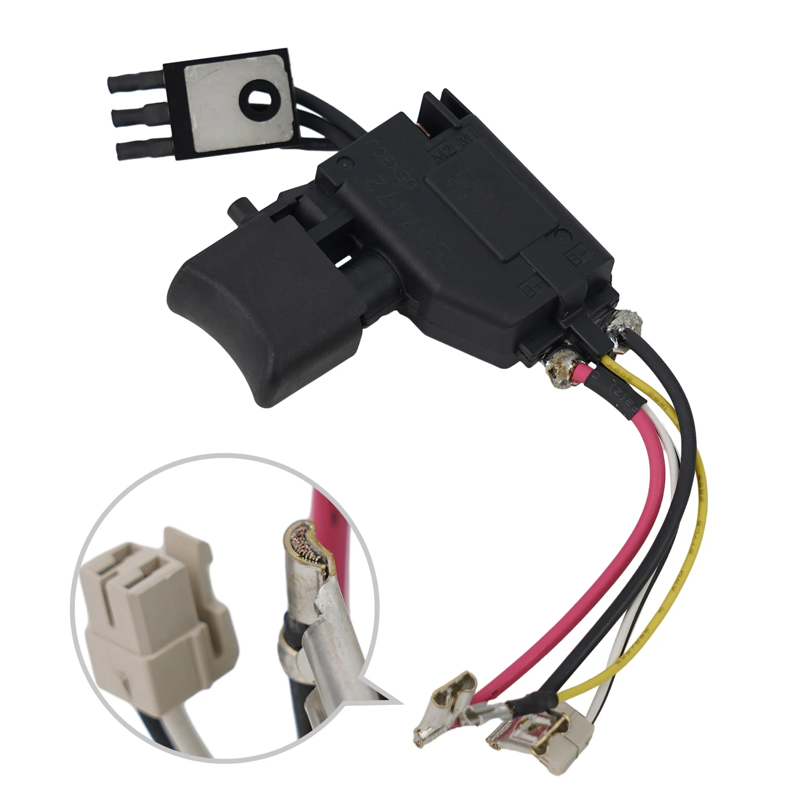 Switches 24VDC 650747-2 Electronic Switch For DDF446 DDF456 DHP446 BHP456 BDF456 Electrical Switch Accessories Power Tools
Switches 24VDC 650747-2 Electronic Switch For DDF446 DDF456 DHP446 BHP456 BDF456 Electrical Switch Accessories Power Tools
