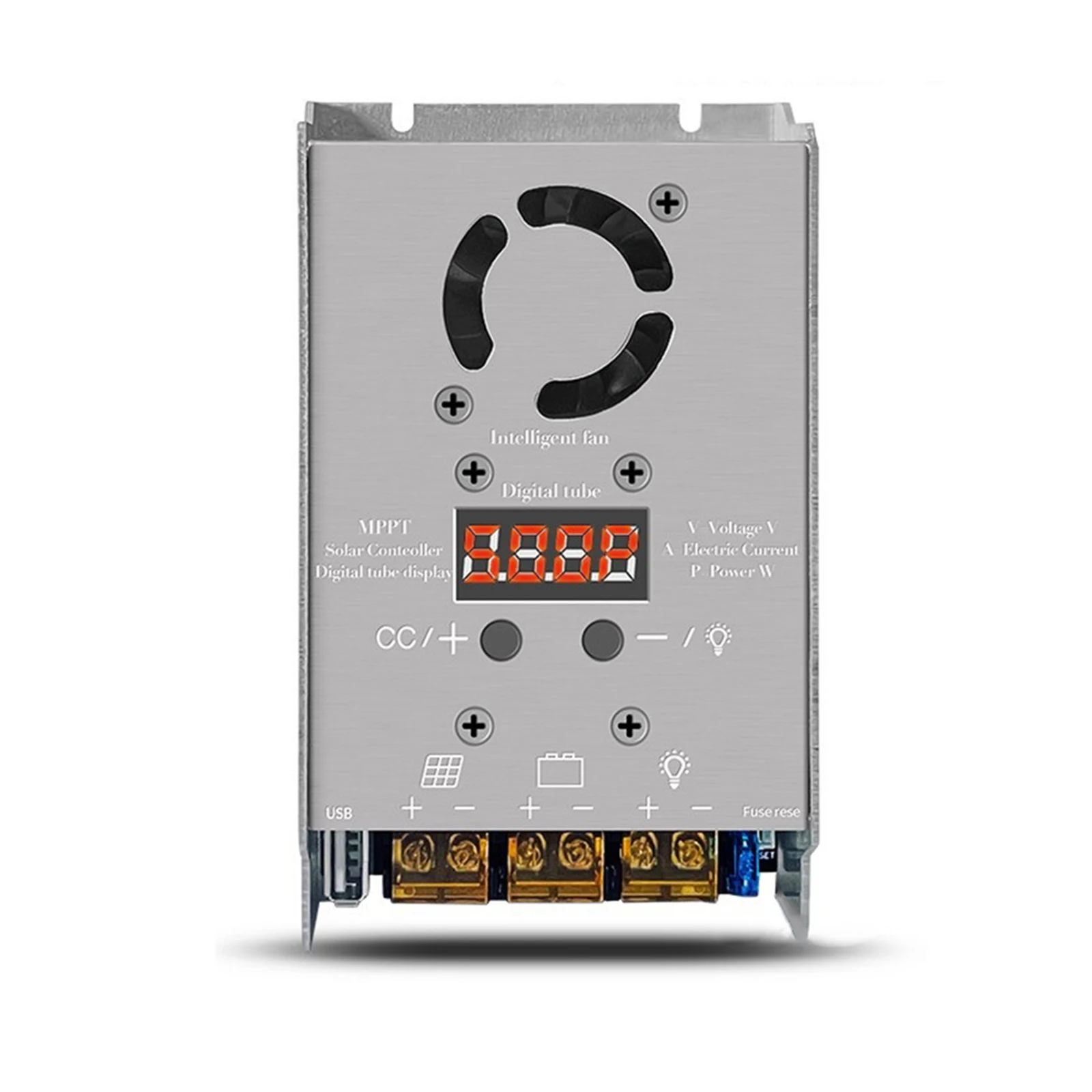 1set MPPT 450W Stepdown Solar Controller 18V-80V Input Charging For 12V 24V Lithium 137*81*30mm Electrical Equipment Supplies
1set MPPT 450W Stepdown Solar Controller 18V-80V Input Charging For 12V 24V Lithium 137*81*30mm Electrical Equipment Supplies