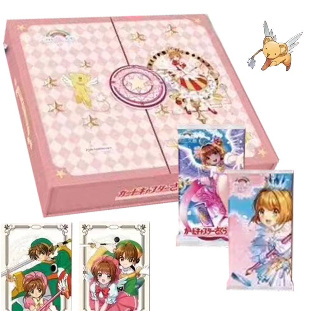 

Original Captor Sakura Cards Collection Sakura Kinomoto Ri Syaoran Animation Pairing Combination Cards Children Christmas Gift