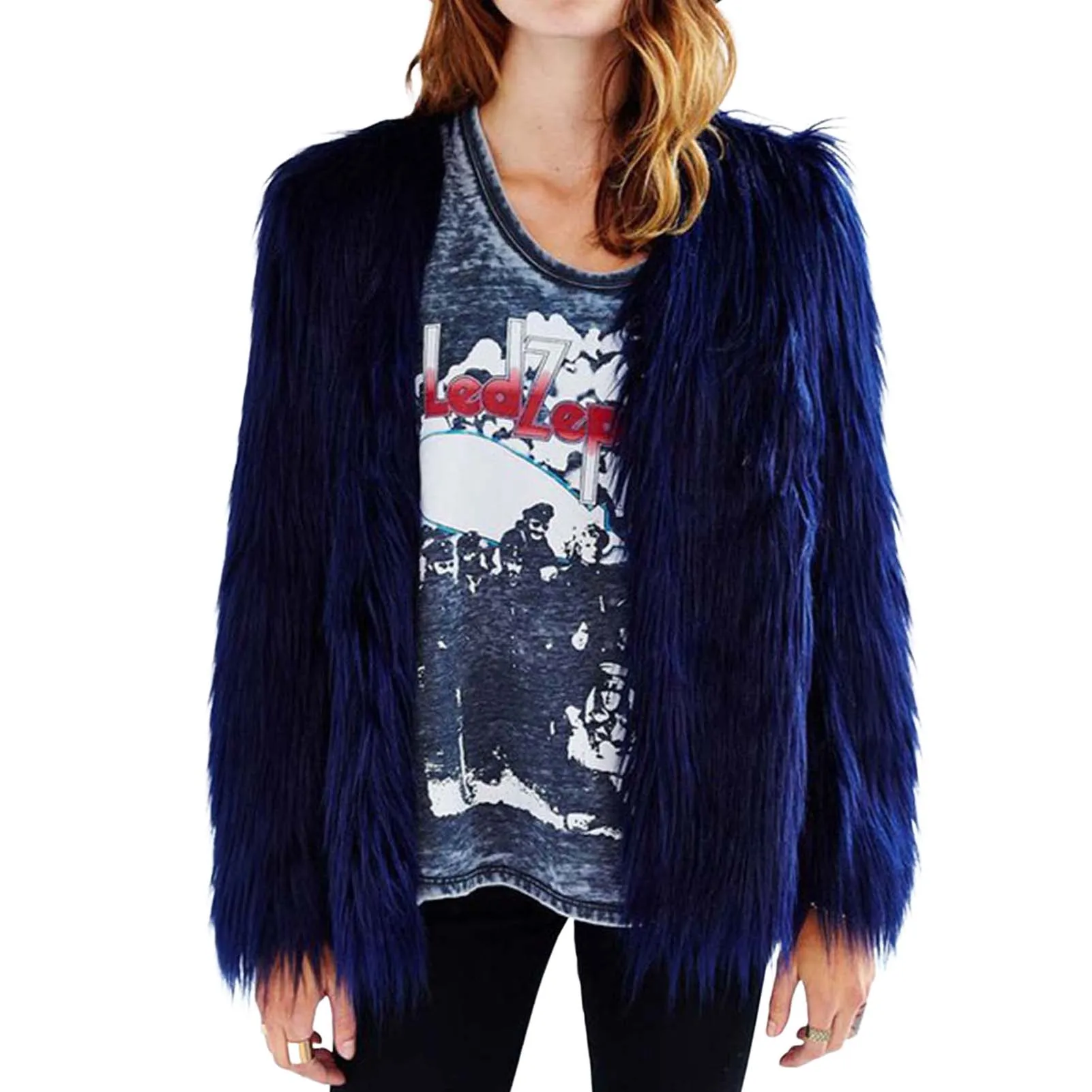 Women's Fashion Faux Fur Coat Comfortable Solid Color Short Coat Cardigan for Cocktail Party Jacket
Women's Fashion Faux Fur Coat Comfortable Solid Color Short Coat Cardigan for Cocktail Party Jacket