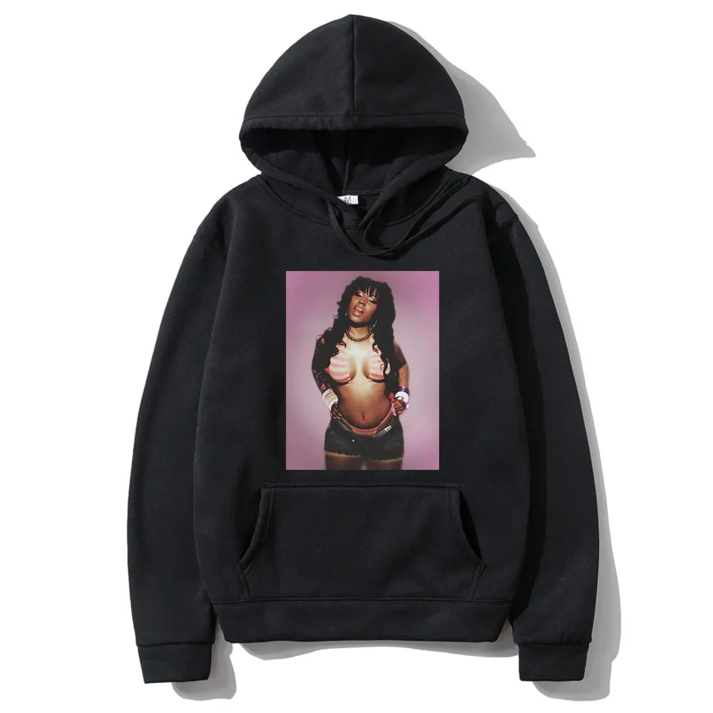 

Rapper Nicki Minaj Sexy Aesthetic Mugshot Print Hoodie Men Women Hip Hop Oversized Streetwear Hoodies Unisex Fleece Sweatshirt