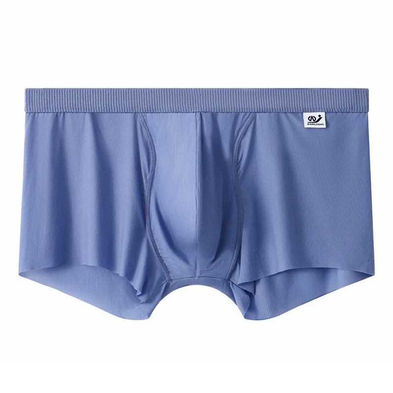 Men Trunks Ice Silk Bulge Pouch Boxer Summer Cool Thin Breathable Seamless Teen Underpants Seamless Soft Underwear Slip Homme
Men Trunks Ice Silk Bulge Pouch Boxer Summer Cool Thin Breathable Seamless Teen Underpants Seamless Soft Underwear Slip Homme