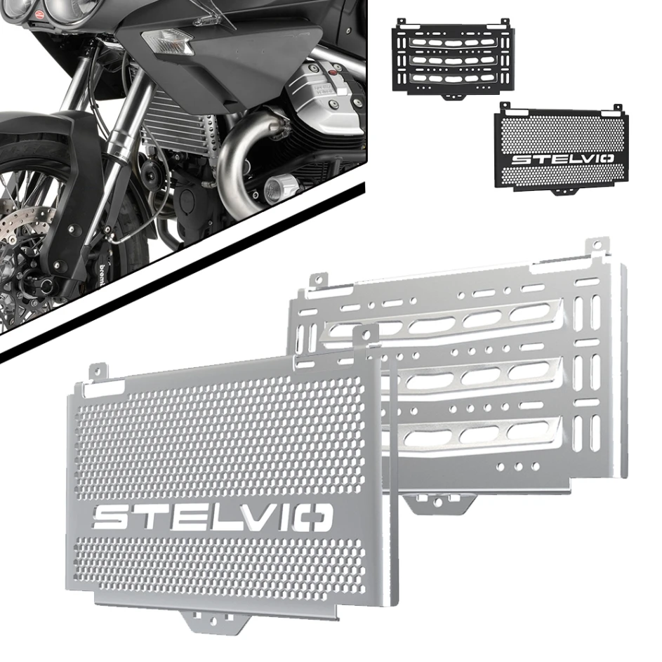 2010 2009 2008 FOR MOTO GUZZI Stelvio 1200 Motorcycle CNC Accessories STELVIO 1200 08-10 Radiator Grille Grill Protective Guard
2010 2009 2008 FOR MOTO GUZZI Stelvio 1200 Motorcycle CNC Accessories STELVIO 1200 08-10 Radiator Grille Grill Protective Guard