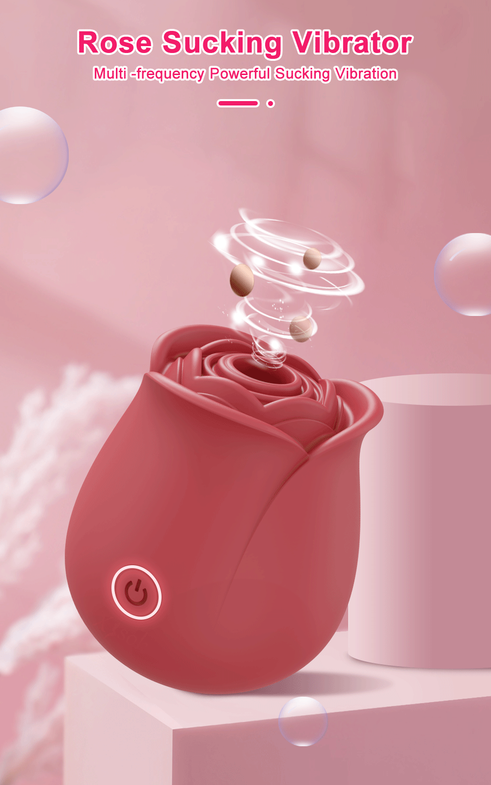 Rose Shape Vagina Sucking Vibrator Female Nipple Sucker Oral Licking Clitoris Clit Stimulation Powerful for Women Adult Sex Toys Rose Shape Vagina Sucking Vibrator Female Nipple Sucker Oral Licking Clitoris Clit Stimulation Powerful for Women Adult Sex Toys