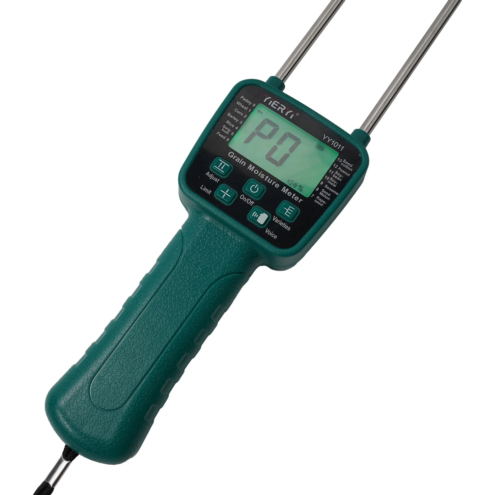 Carbon Steel Moisture Tester Detector 15V Battery Hay Moisture Meter Humidity Sensor LCD Backlight Voice Prompt
Carbon Steel Moisture Tester Detector 15V Battery Hay Moisture Meter Humidity Sensor LCD Backlight Voice Prompt