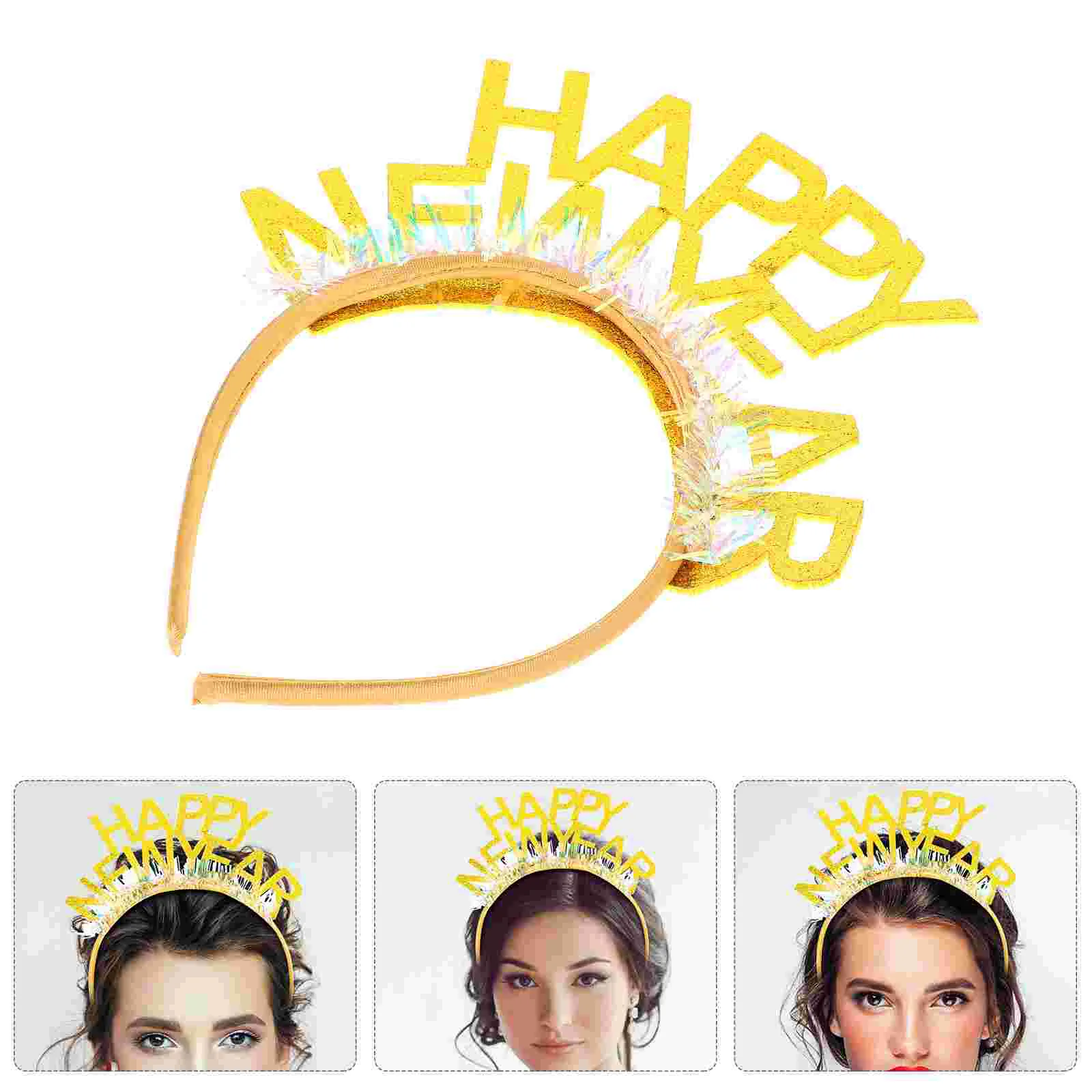 4 pcs Glitter New Year Headband Decorative Headband Happy New Year Headband Party Headband
4 pcs Glitter New Year Headband Decorative Headband Happy New Year Headband Party Headband