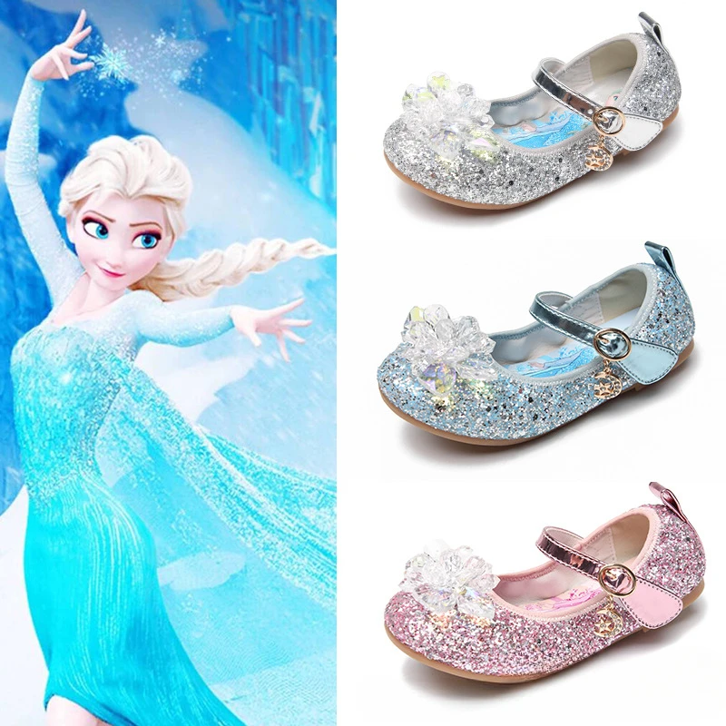 Children's Glass Slipper Girl Frozen Series Shoes Girl Treasure Soft Sole Shiny Fashion Leather Shoes Little Girl Birthday Gifts
Children's Glass Slipper Girl Frozen Series Shoes Girl Treasure Soft Sole Shiny Fashion Leather Shoes Little Girl Birthday Gifts