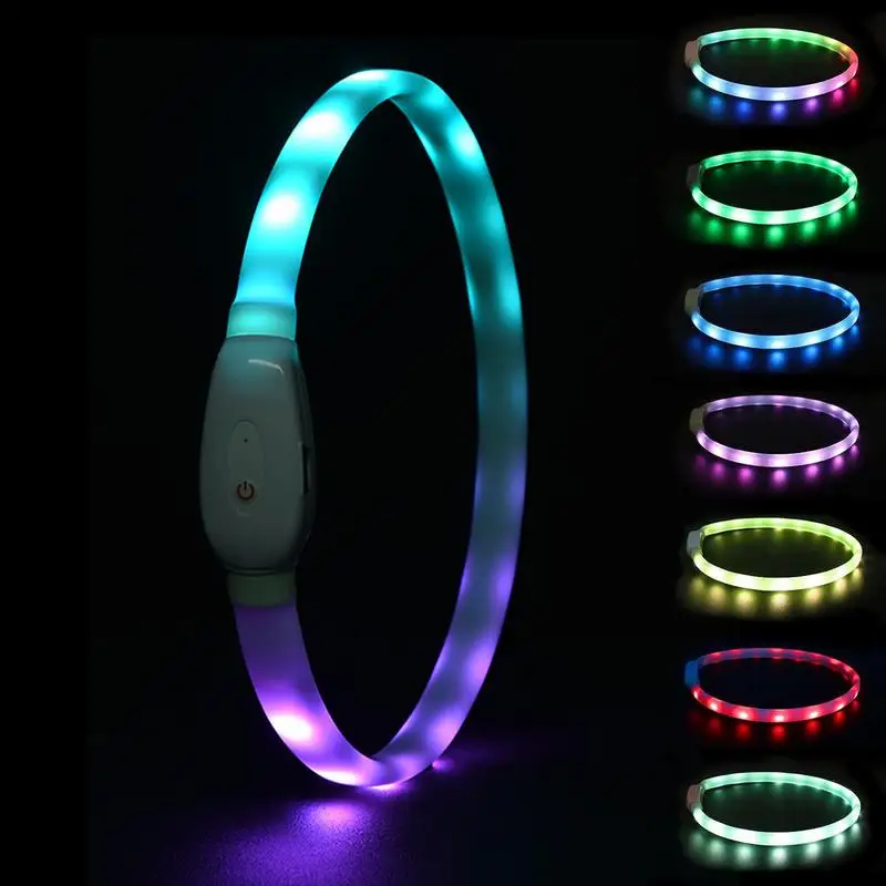 Light Up Dog Collars Waterproof Loss Prevention LED Pet Collars USB Rechargeable Colorful Luminous Dog Necklace Pet Supplies
Light Up Dog Collars Waterproof Loss Prevention LED Pet Collars USB Rechargeable Colorful Luminous Dog Necklace Pet Supplies