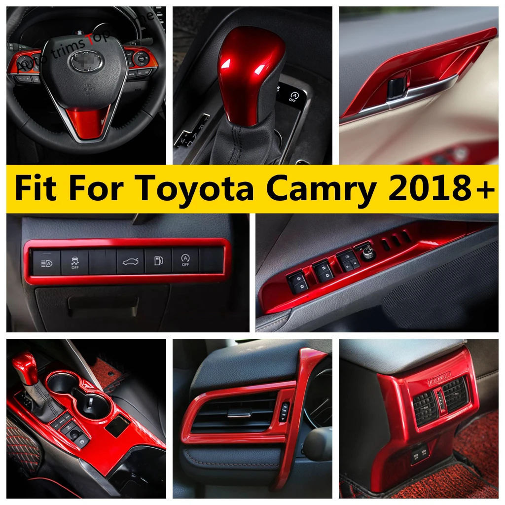 Gear Head Knob / Head Light / Window Lift Button / Handle Bowl / Air Condition Outlet Cover Trim For Toyota Camry 2018 - 2023
Gear Head Knob / Head Light / Window Lift Button / Handle Bowl / Air Condition Outlet Cover Trim For Toyota Camry 2018 - 2023