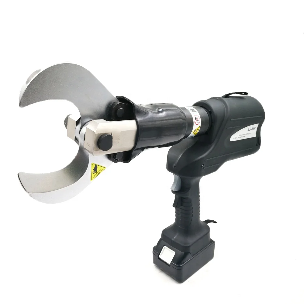 Hydraulic Battery Operated Cutter ES-65K Outil Hydraulique Cable Cutting Tool
Hydraulic Battery Operated Cutter ES-65K Outil Hydraulique Cable Cutting Tool