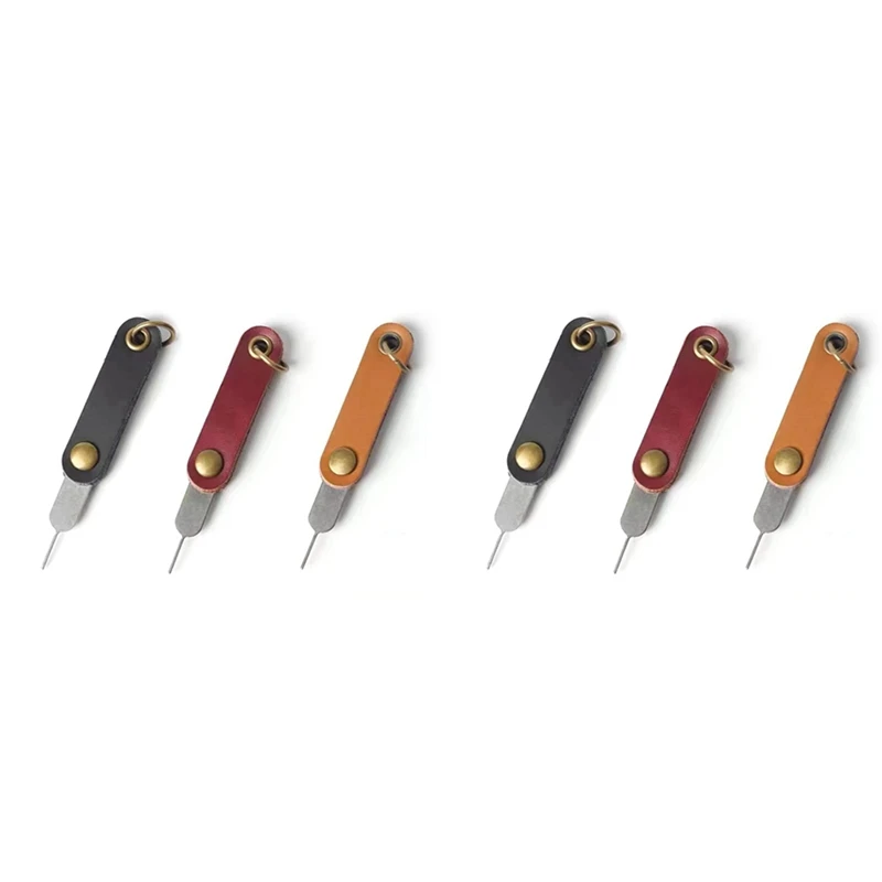 6Pcs Eject Sim Card Tray Open Pin Needle Key Tool For Universal Mobile Phone Portable SIM Card Removal Tool
6Pcs Eject Sim Card Tray Open Pin Needle Key Tool For Universal Mobile Phone Portable SIM Card Removal Tool