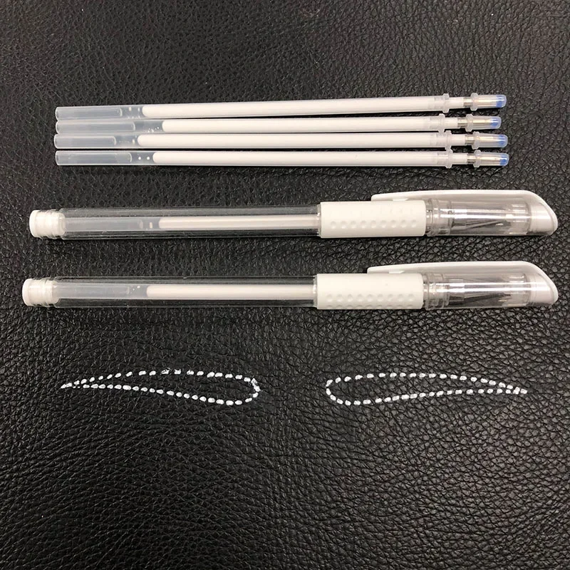 

1 Set Surgical Eyebrow Skin Tattoo Marker Pen Tool Accessories White Microblading Tattoo Marker Pen Permanent Makeup Supplies