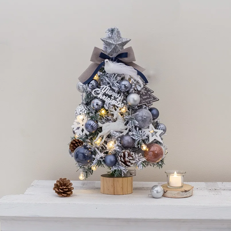 New Christmas Tree with Lights Small Package Tabletop Ornaments Decorative Supplies Christmas Home Accessories Home Decoration
New Christmas Tree with Lights Small Package Tabletop Ornaments Decorative Supplies Christmas Home Accessories Home Decoration