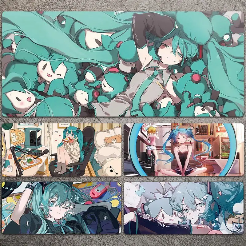 100X50Cm Large Size Mouse Pad Hatsune-Miku Anime Girl Natural Rubber Pc Computer Gaming Mousepad Nonslip Wear Resistant Desk Mat
100X50Cm Large Size Mouse Pad Hatsune-Miku Anime Girl Natural Rubber Pc Computer Gaming Mousepad Nonslip Wear Resistant Desk Mat