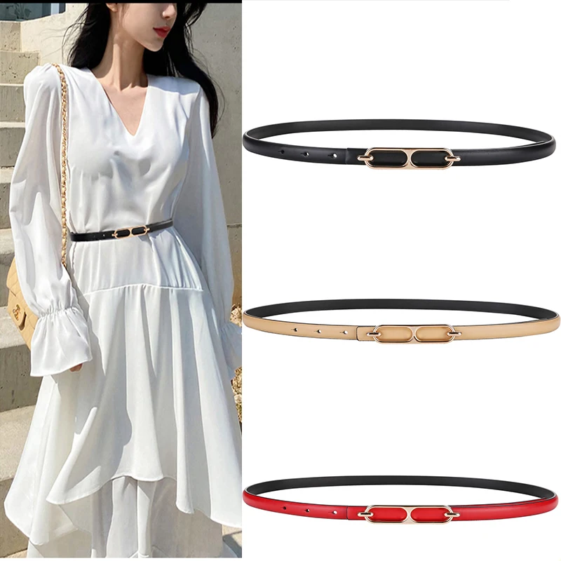 Fashionable women's leather buckle adjustable women's belt dress women's jeans casual versatile belt
Fashionable women's leather buckle adjustable women's belt dress women's jeans casual versatile belt